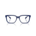 Versace 0VE3377U 5450 - Solid Blue Man Eyeglasses 55 (L) 4