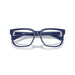 Versace 0VE3377U 5450 - Solid Blue Man Eyeglasses 55 (L) 5