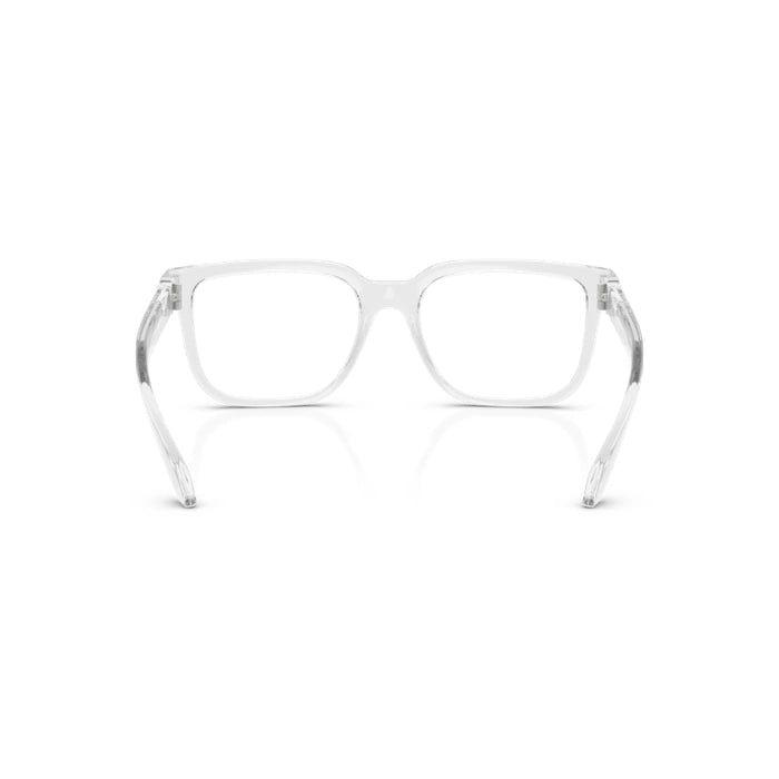 Versace 0VE3377U 5510 - Light Grey Transparent Man Eyeglasses 53 (M) 3