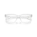 Versace 0VE3377U 5510 - Light Grey Transparent Man Eyeglasses 53 (M) 5
