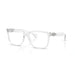 Versace 0VE3377U 5510 - Light Grey Transparent Man Eyeglasses 53 (M) 6