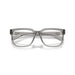 Versace 0VE3377U 593 - Transparent Grey Man Eyeglasses 55 (L) 5