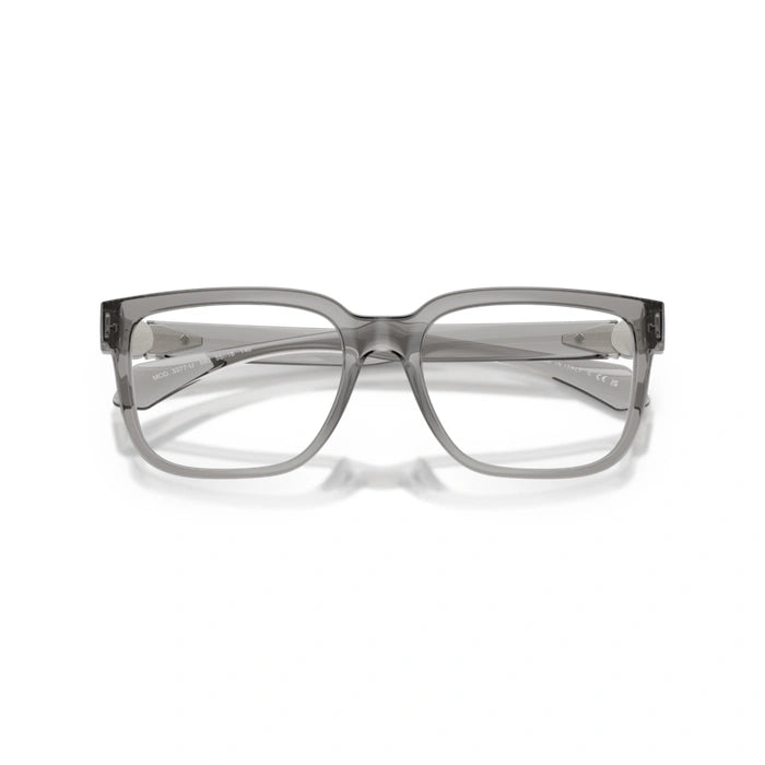 Versace 0VE3377U 593 - Transparent Grey Man Eyeglasses 53 (M) 5