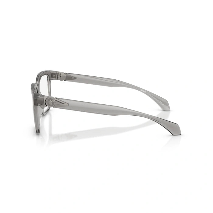 Versace 0VE3377U 593 - Transparent Grey Man Eyeglasses 53 (M) 7