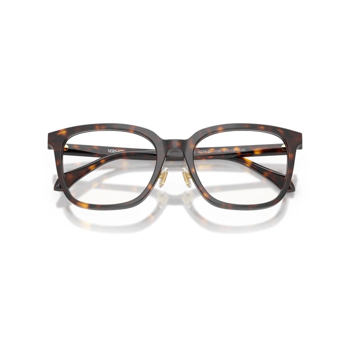 Versace 0VE3378D 108 - Dark Havana Woman Eyeglasses 54 (L) 5