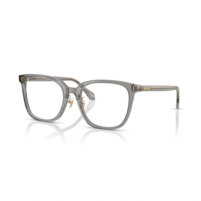 Versace 0VE3378D 5510 - Transparent Grey Woman Eyeglasses 54 (L) 1