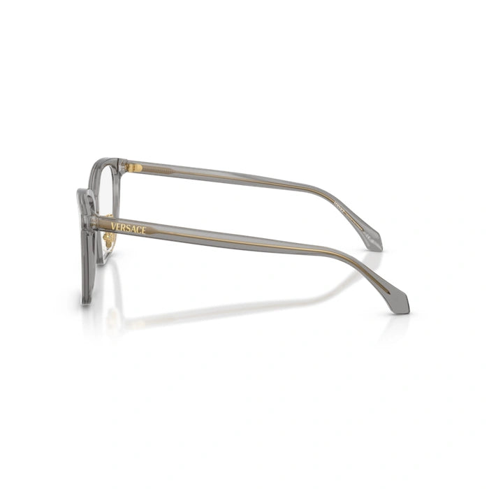 Versace 0VE3378D 5510 - Transparent Grey Woman Eyeglasses 54 (L) 2