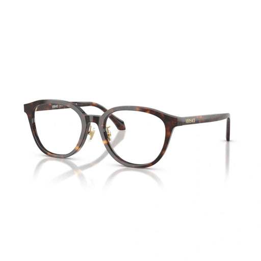 Versace 0VE3379D 108 - Dark Havana Woman Eyeglasses 53 (M) 1