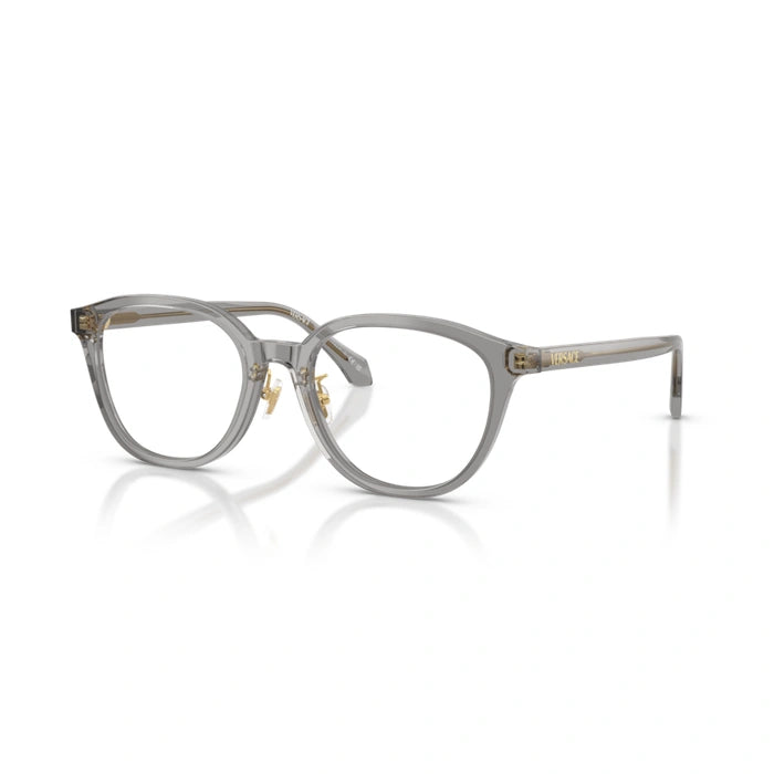 Versace 0VE3379D 5510 - Transparent Grey Woman Eyeglasses 53 (M) 1