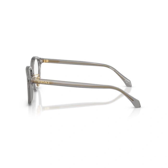Versace 0VE3379D 5510 - Transparent Grey Woman Eyeglasses 53 (M) 2