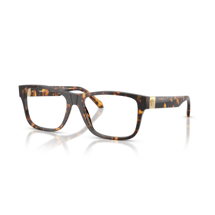 Versace 0VE3380 5514 - Havana Tortoise Man Eyeglasses 54 (M) 6