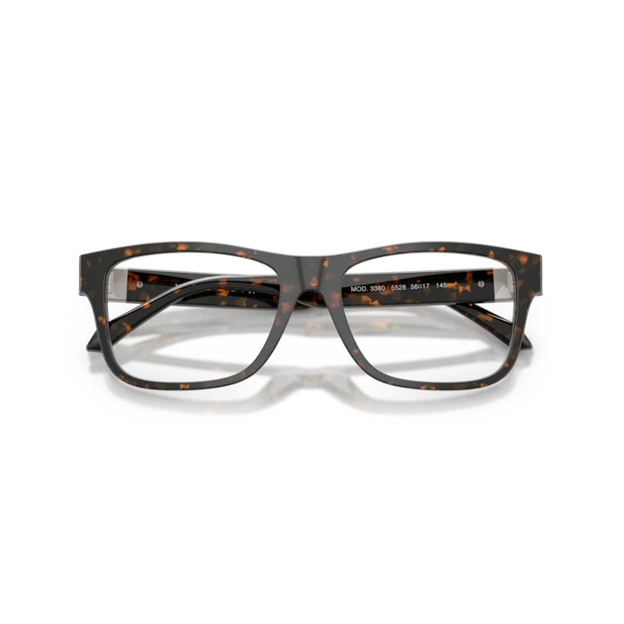 Versace 0VE3380 5528 - Brown Tortoise Man Eyeglasses 56 (L) 5