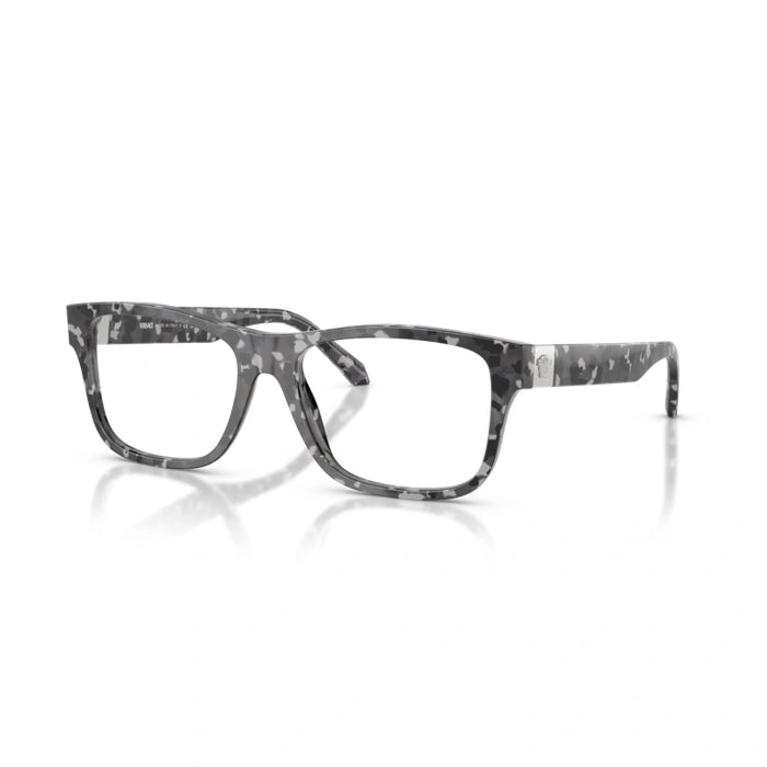 Versace 0VE3380 5546 - Tortoise Grey Black Man Eyeglasses 54 (M) 1