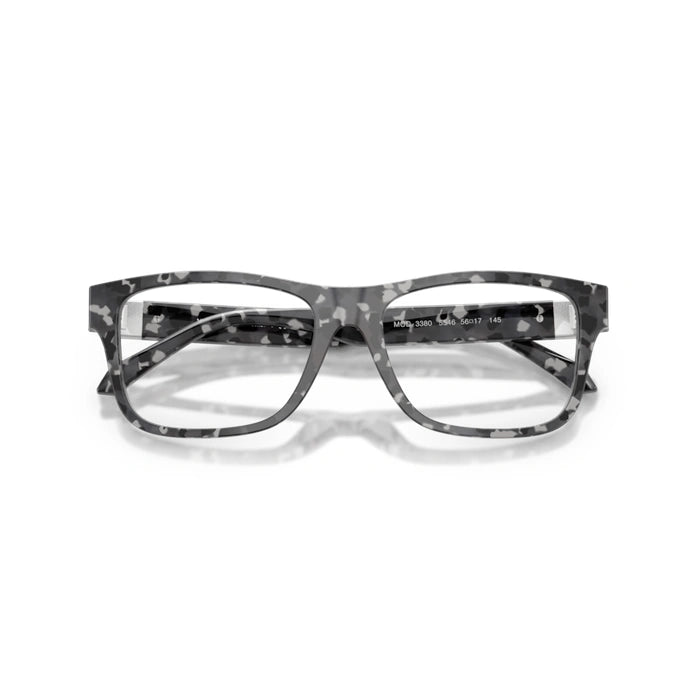 Versace 0VE3380 5546 - Tortoise Grey Black Man Eyeglasses 54 (M) 5