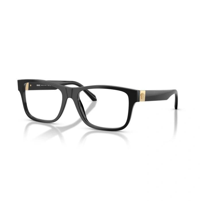 Versace 0VE3380 Gb1 - Black Man Eyeglasses 56 (L) 1