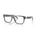 Versace 0VE3380F 5546 - Tortoise Grey Black Man Eyeglasses 56 (L) 1