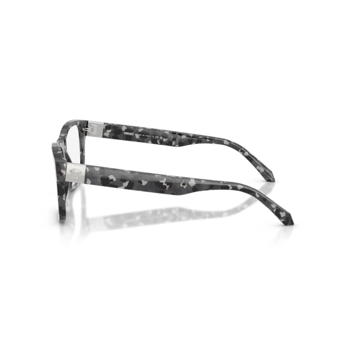 Versace 0VE3380F 5546 - Tortoise Grey Black Man Eyeglasses 56 (L) 7