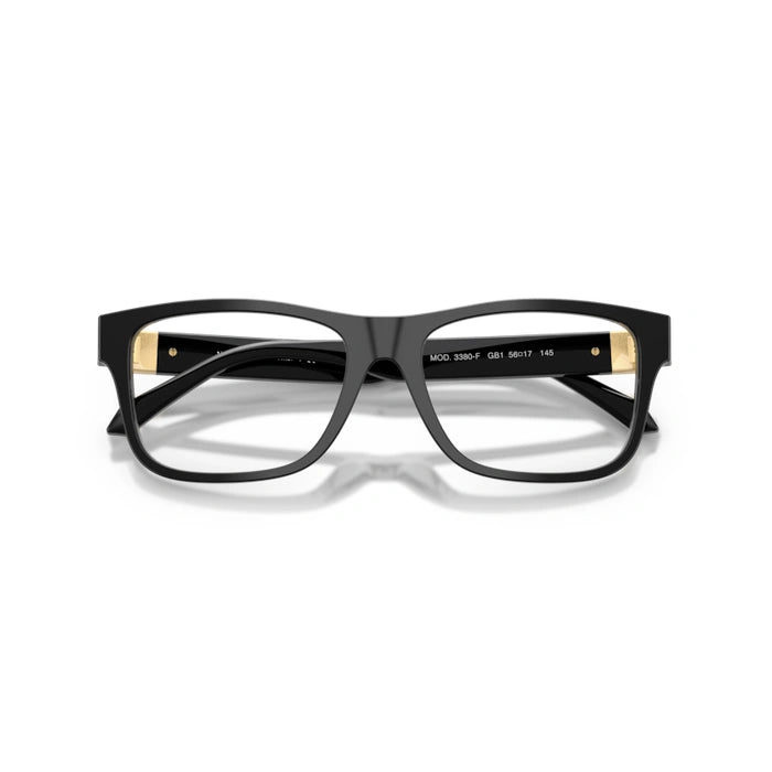 Versace 0VE3380F Gb1 - Black Man Eyeglasses 56 (L) 5