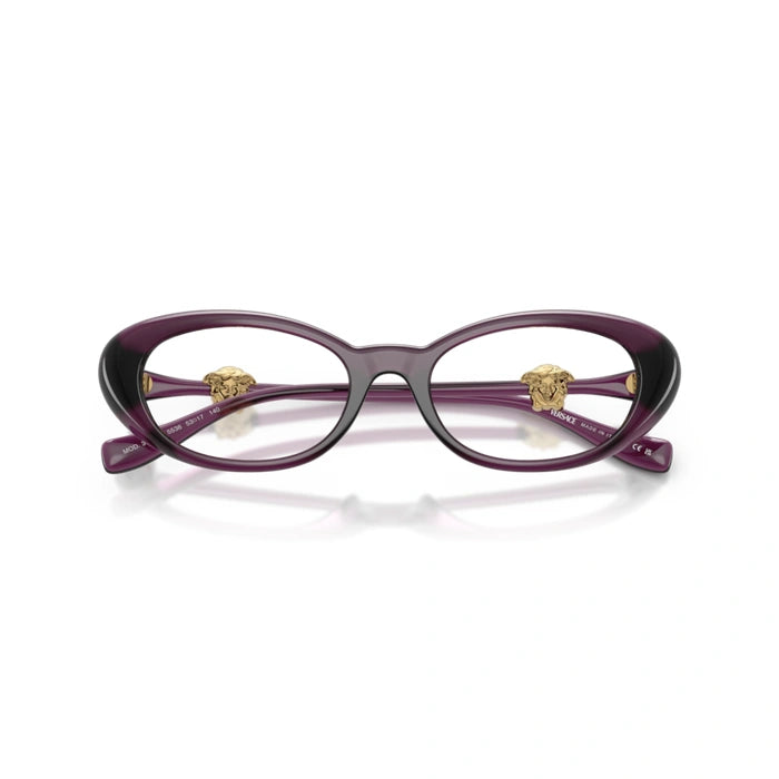 Versace 0VE3381U 5536 - Opal Purple Woman Eyeglasses 50 (XS) 5