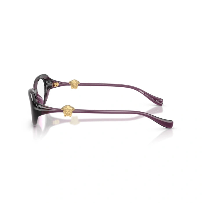 Versace 0VE3381U 5536 - Opal Purple Woman Eyeglasses 50 (XS) 7