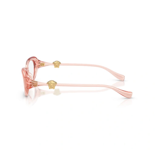 Versace 0VE3381U 5541 - Transparent Rose Woman Eyeglasses 52 (S) 2