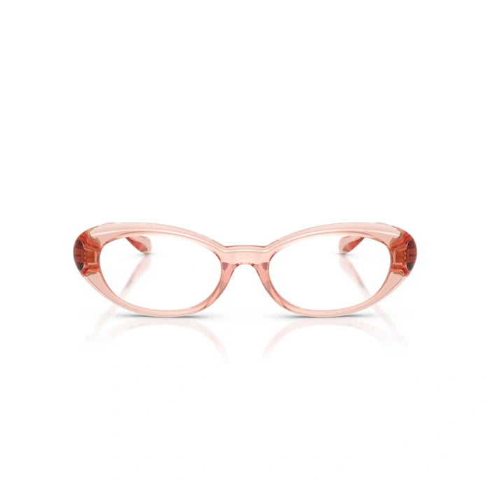 Versace 0VE3381U 5541 - Transparent Rose Woman Eyeglasses 52 (S) 4