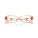 Versace 0VE3381U 5541 - Transparent Rose Woman Eyeglasses 50 (XS) 5