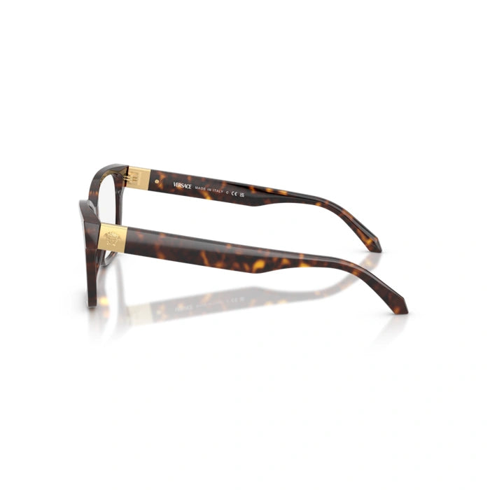 Versace 0VE3382 108 - Havana Woman Eyeglasses 53 (S) 2