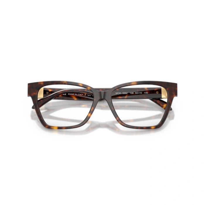 Versace 0VE3382 108 - Havana Woman Eyeglasses 55 (M) 5