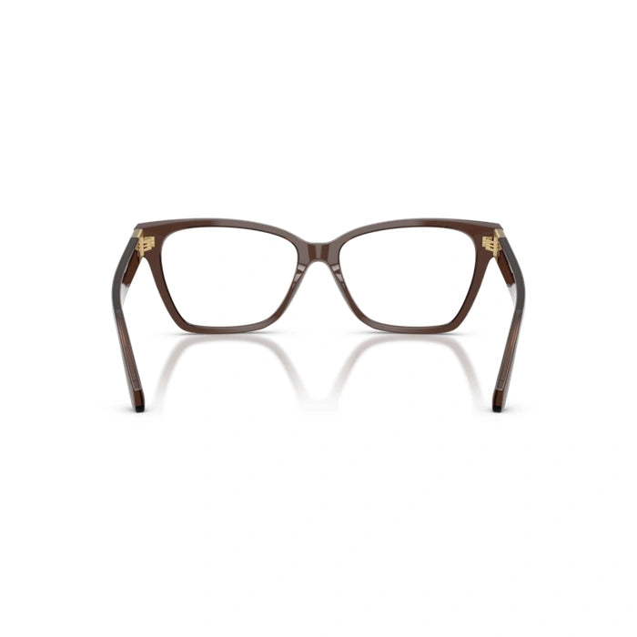 Versace 0VE3382 5332 - Transparent Brown Woman Eyeglasses 53 (S) 3
