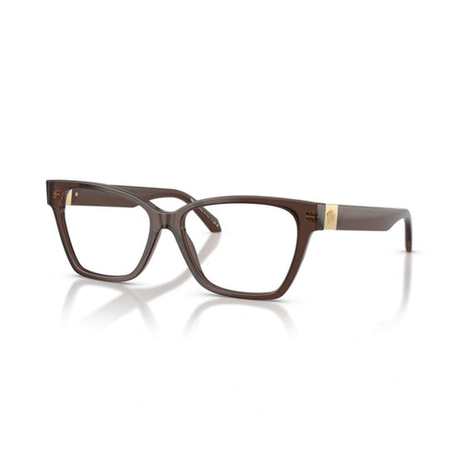 Versace 0VE3382F 5332 - Brown Transparent Gradient Beige Woman Eyeglasses 55 (M) 1