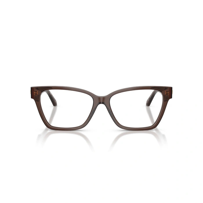 Versace 0VE3382F 5332 - Brown Transparent Gradient Beige Woman Eyeglasses 55 (M) 4