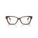 Versace 0VE3382F 5332 - Brown Transparent Gradient Beige Woman Eyeglasses 55 (M) 4