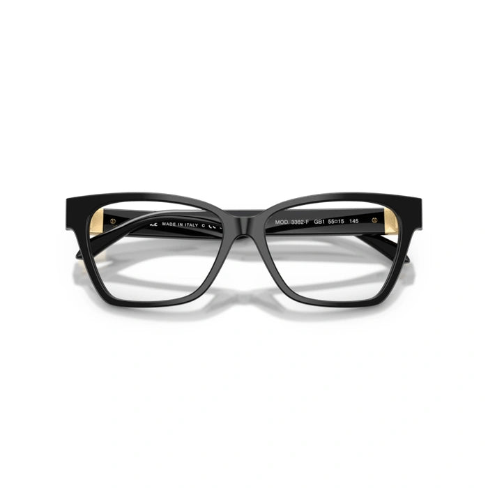 Versace 0VE3382F Gb1 - Black Woman Eyeglasses 55 (M) 5