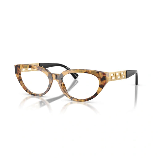 Versace 0VE3383 777 - Tortoise Brown Woman Eyeglasses 52 (S) 1
