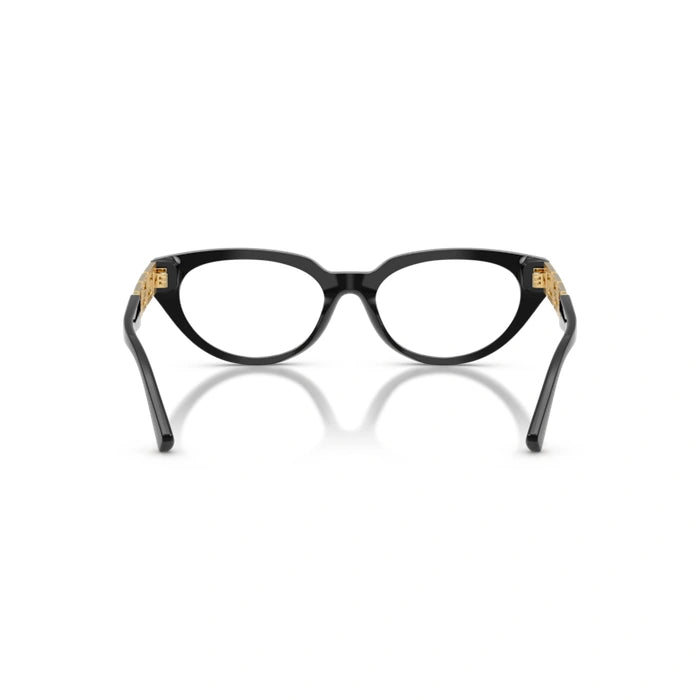 Versace 0VE3383 Gb1 - Black Woman Eyeglasses 52 (S) 3