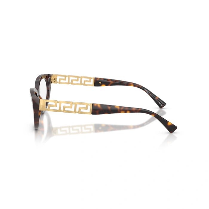 Versace 0VE3383F 108 - Havana Woman Eyeglasses 54 (M) 2