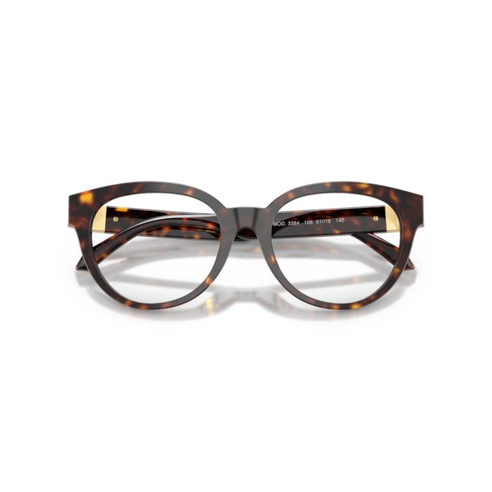 Versace 0VE3384 108 - Havana Woman Eyeglasses 51 (S) 5