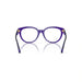 Versace 0VE3384 5545 - Transparent Dark Violet Woman Eyeglasses 53 (M) 3