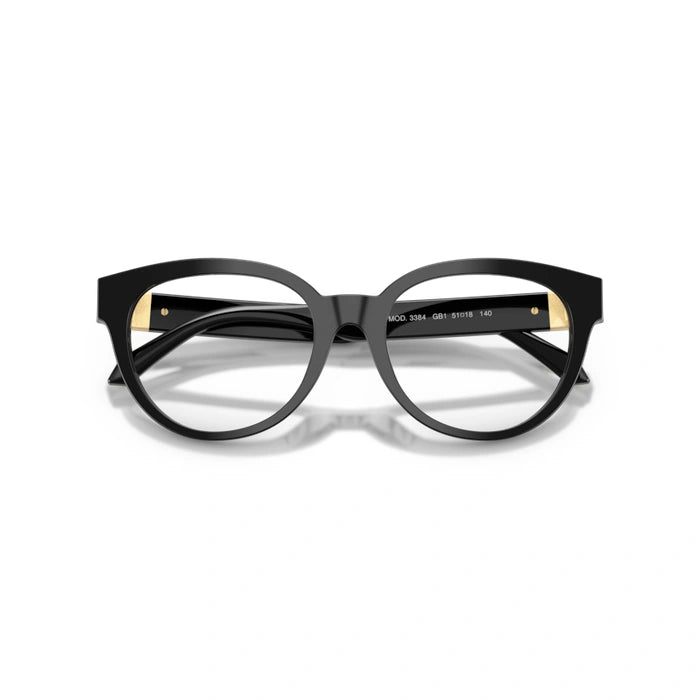 Versace 0VE3384 Gb1 - Black Woman Eyeglasses 51 (S) 5