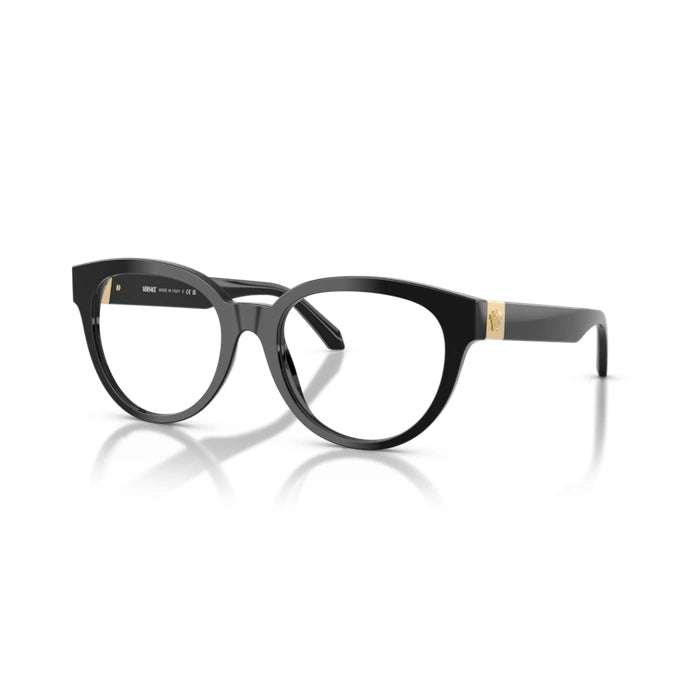 Versace 0VE3384 Gb1 - Black Woman Eyeglasses 51 (S) 6