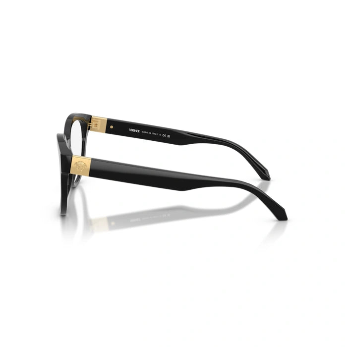 Versace 0VE3384 Gb1 - Black Woman Eyeglasses 53 (M) 7