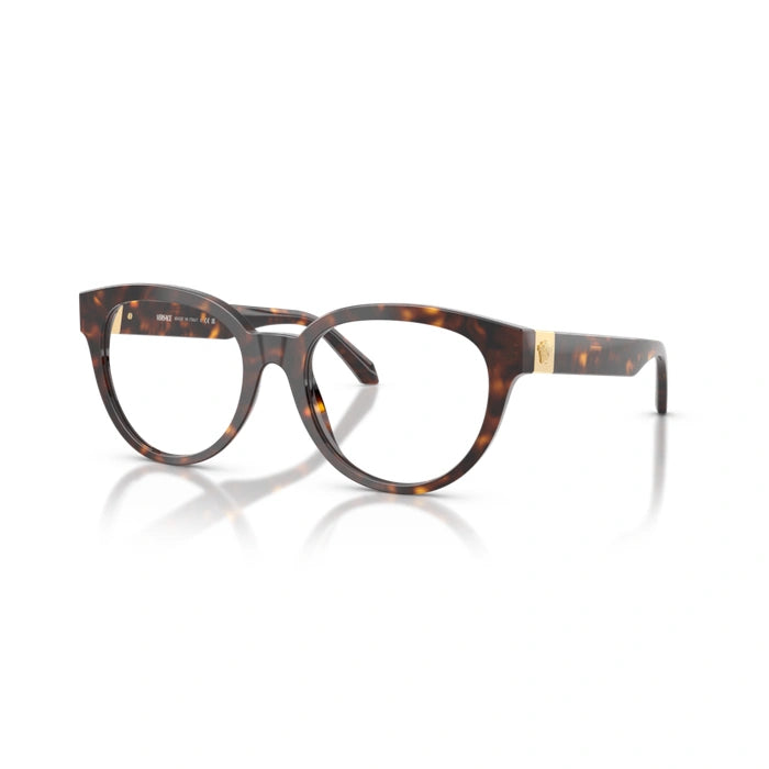 Versace 0VE3384F 108 - Havana Woman Eyeglasses 53 (M) 1