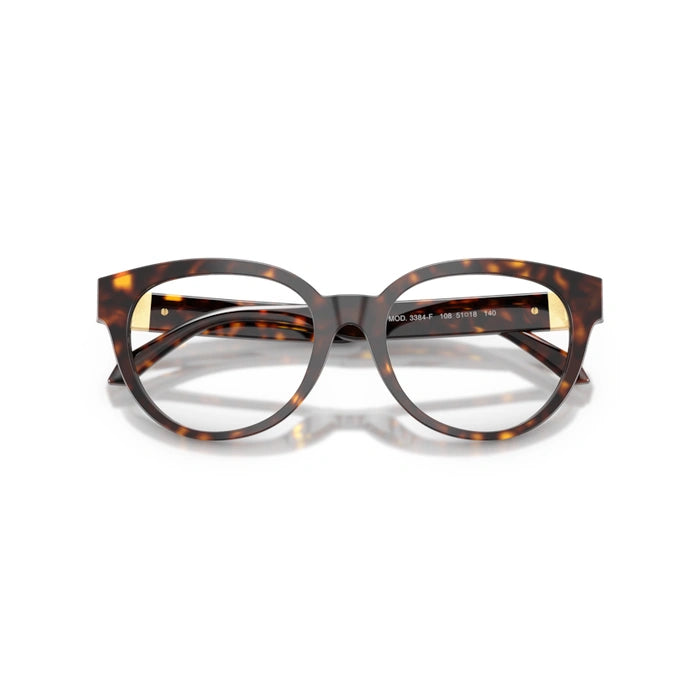 Versace 0VE3384F 108 - Havana Woman Eyeglasses 53 (M) 5