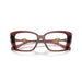 Versace 0VE3385U 5539 - Transparent Red Woman Eyeglasses 51 (XS) 5