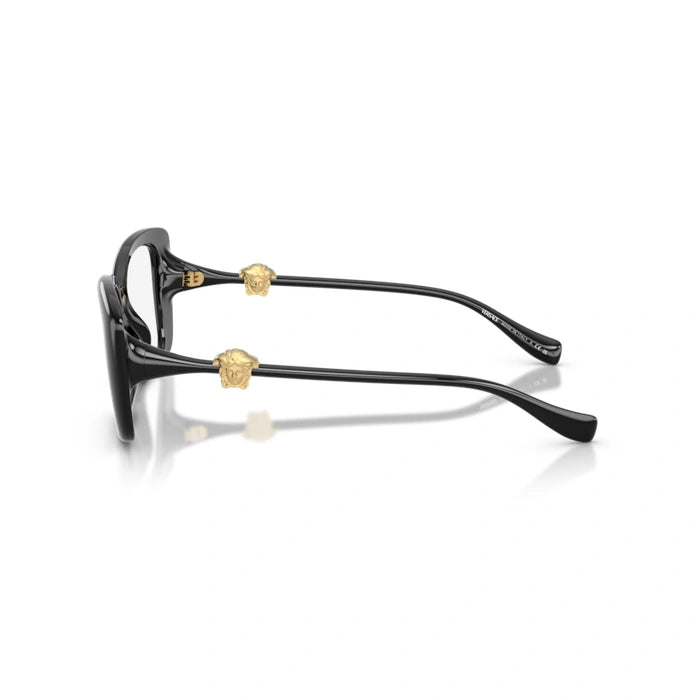 Versace 0VE3385U Gb1 - Black Woman Eyeglasses 51 (XS) 2