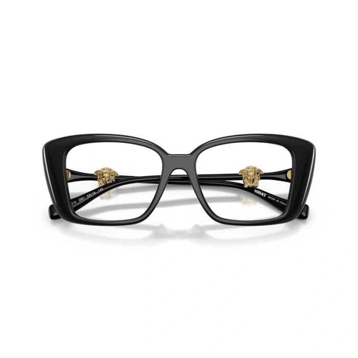 Versace 0VE3385U Gb1 - Black Woman Eyeglasses 51 (XS) 5