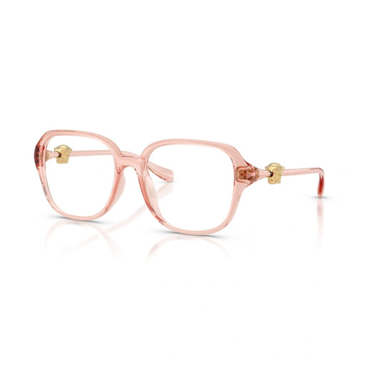 Versace 0VE3386D 5533 - Transparent Pink Woman Eyeglasses 55 (M) 1