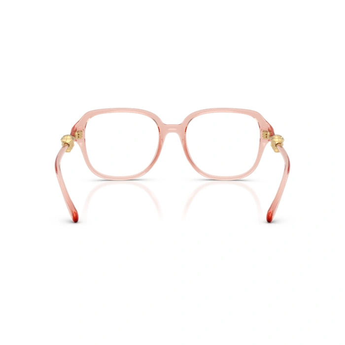 Versace 0VE3386D 5533 - Transparent Pink Woman Eyeglasses 55 (M) 3