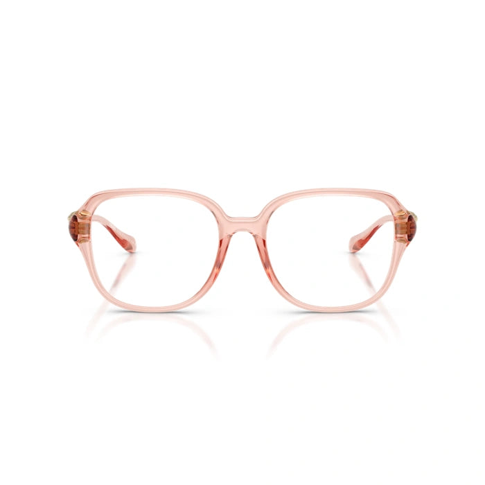 Versace 0VE3386D 5533 - Transparent Pink Woman Eyeglasses 55 (M) 4